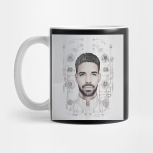 Drizzy Rap Icon Surreal Illustration Mug